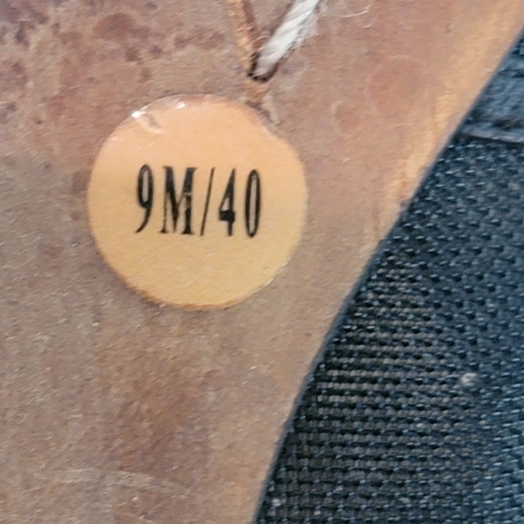 Vince Camuto Mirea Womens Square Toe Black  Leather Mesh Ballet Flats Size 9M/40 - Picture 14 of 16